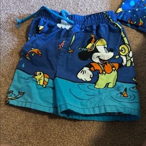 Disney Kids Swim Trunks - Blue